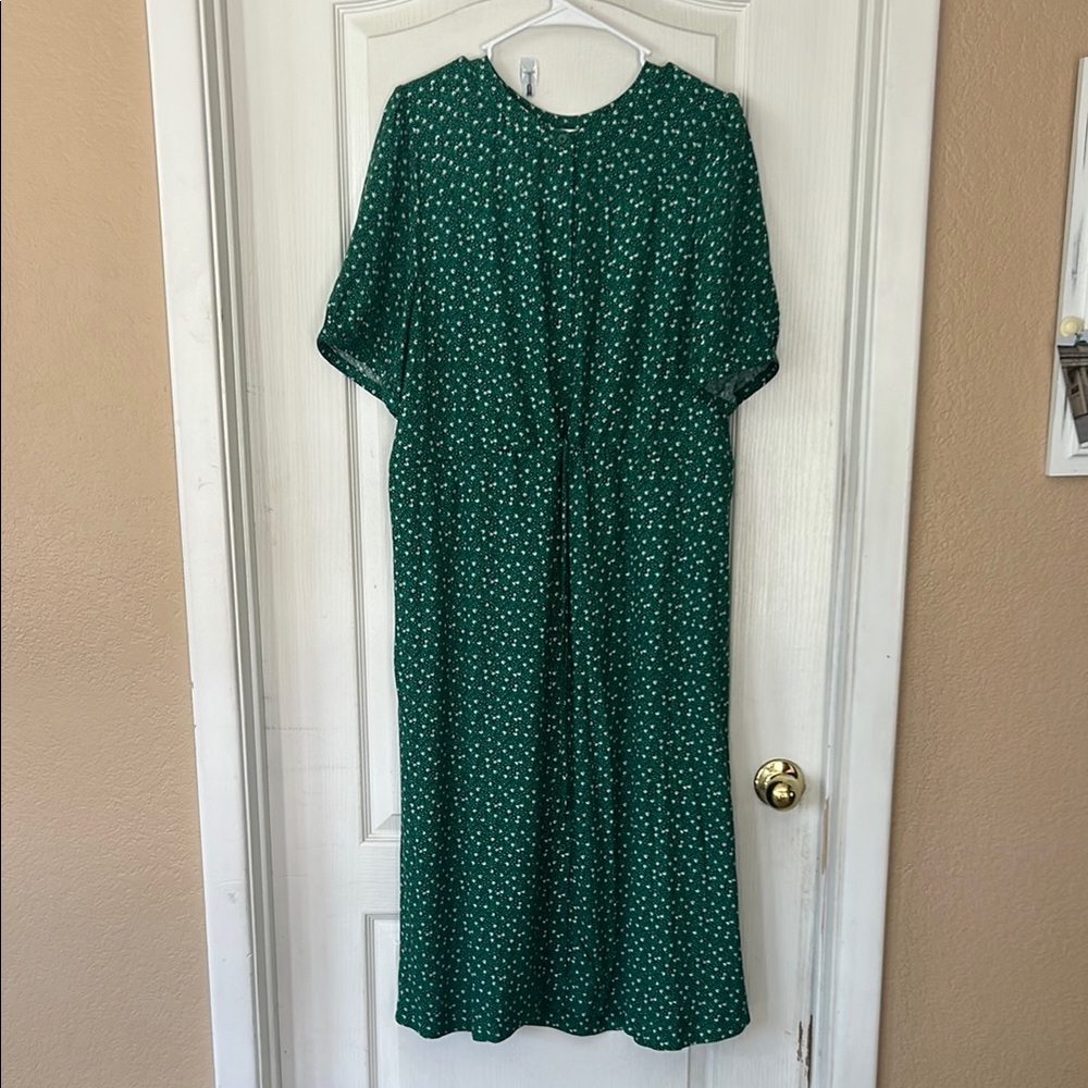 Green Polka Dot Dress